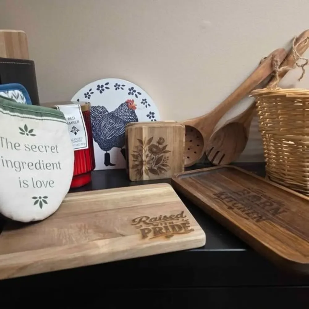 County Fair Livestock Buyers Gift Basket Rustic Kitchen Gift Basket Set